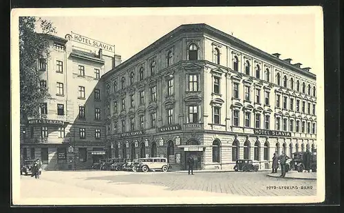 AK Brünn / Brno, Hotel Slavia