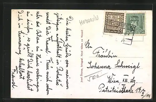 AK Rohatec u Hodonina, Kirche, Turnhalle, Ortspartie