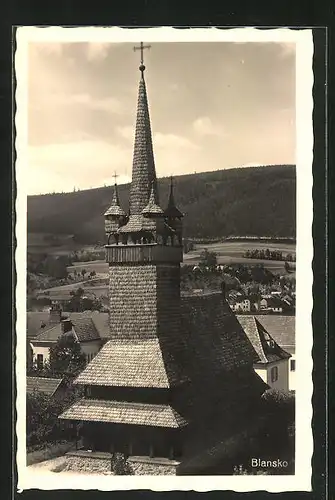 AK Blansko, Totalansicht der Kirche