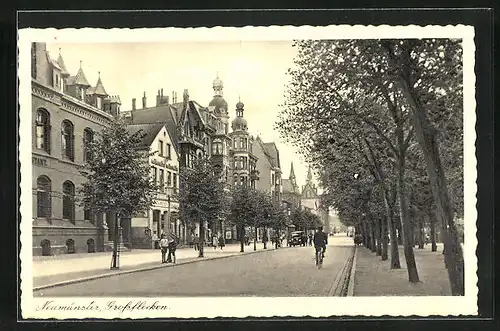 AK Neumünster, Grossflecken mit Geschäften