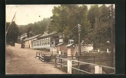 AK Rentzschmühle /Vogtl. Schweiz, Gasthof Lochhaus