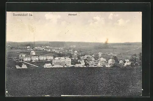 AK Borstendorf /Sa., Oberdorf