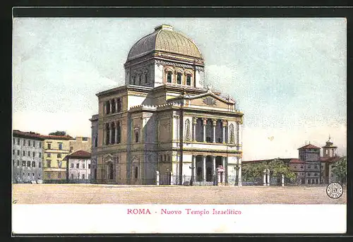 AK Roma, Nuovo Tempio Israelitico, Synagoge