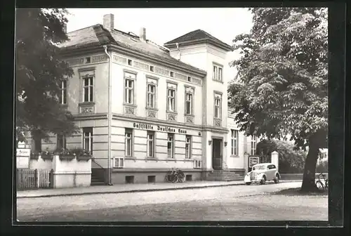 AK Glindow b. Werder a. d. Havel, Gasthaus Deutsches Haus