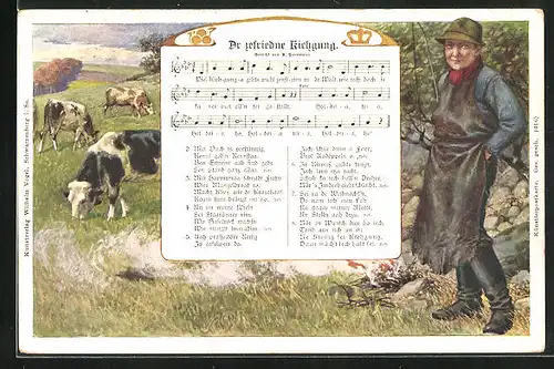 AK Lied Dr zefriedne Kiehgung von B. Herrmann