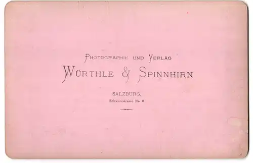 Fotografie Würthle & Spinnhirn, Salzburg, Ansicht Berchtesgaden, Stadtansicht um 1888