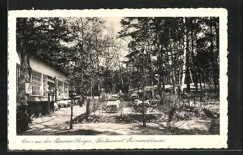 AK Rauen i. Brandenburg, Restaurant Bismarckbande