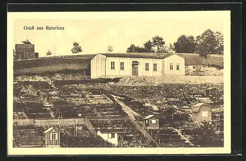 AK Rotschau, Turnhalle des Turnverein Vorwärts E.V.