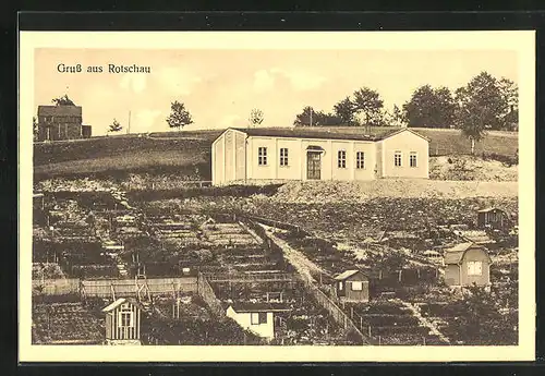 AK Rotschau, Turnhalle des Turnverein Vorwärts E.V.