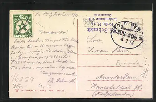 AK Bad Freienwalde, Gesamtansicht aus der Vogelschau