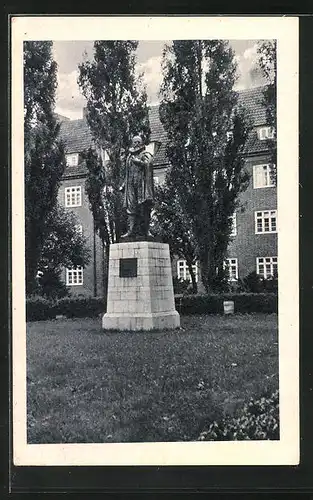 AK Stralsund, Lambert-Steinwich-Denkmal