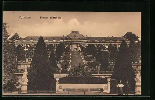 AK Potsdam, Schloss Sanssouci