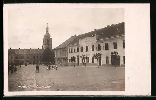 AK Pribyslav, Namesti, Kostel