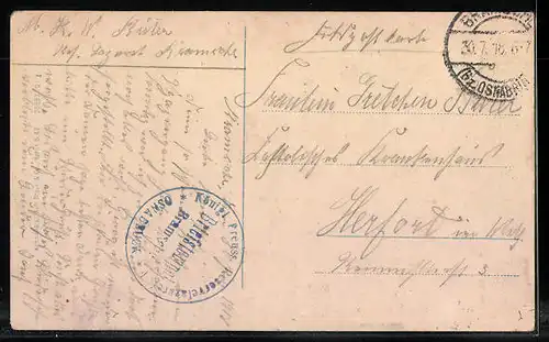 AK Bramsche, Partie an der Hasebrücke