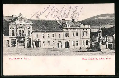 AK Votice, Nakl. V. Kubicek, knihar