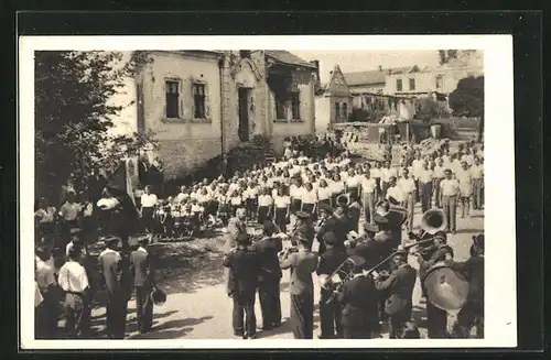 AK Mor. Ostrava, Velka Polom, Slezska Dedina 12.az 24.4.1945