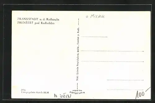 AK Frenstat p. Radhostem, Celkovy Pohled