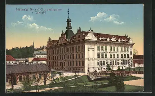 AK Leitomischl / Litomysl, Mestanska skola divci a Paedagogium