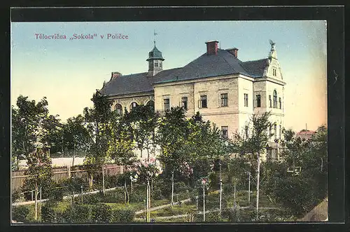 AK Policka, Telocvicna Sokola v Policce