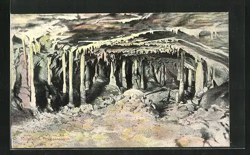 AK Rübeland im Harz, Blick in die 2. Abteilung der Hermannshöhle