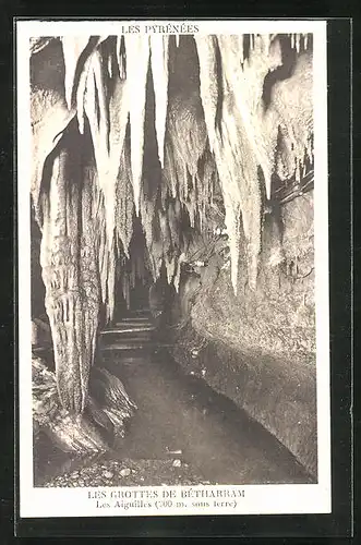 AK Betharram, Les Pyrenees, Les Grottes, Les Aiguilles, Höhle