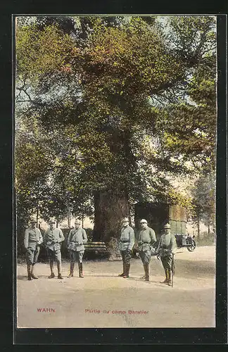 AK Köln-Wahn, Partie du camp Baratier