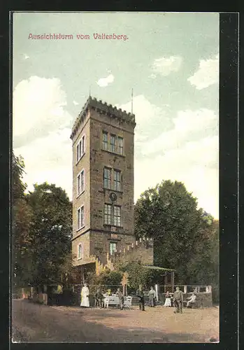 AK Neukirch / Lausitz, Aussichtsturm vom Valtenberg