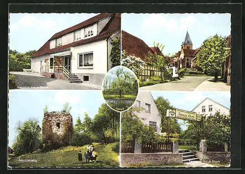 AK Bad Holzhausen, Pension Haus Stork am Wiehengebirge
