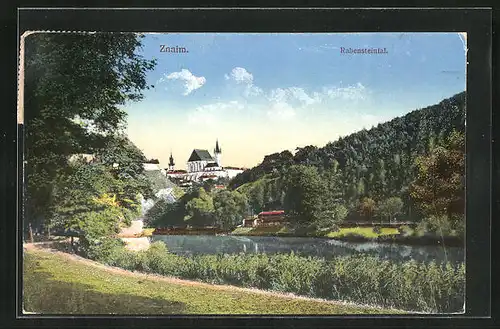 AK Znaim, Partie im Rabensteintal