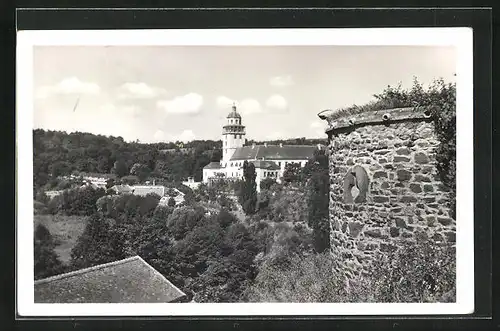 AK Mähr. Kromau, Blick zum Schloss