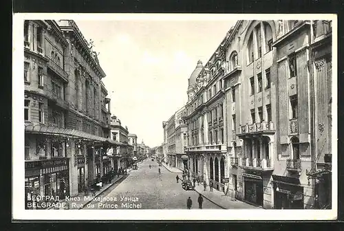 AK Belgrade, Rue du Prince Michel