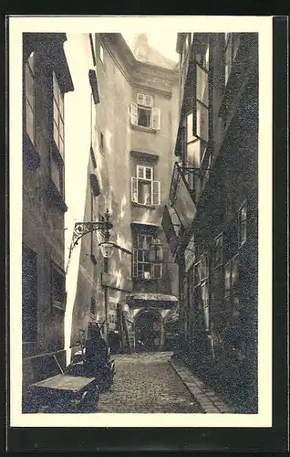 AK Wien, Blick in die Ballgasse