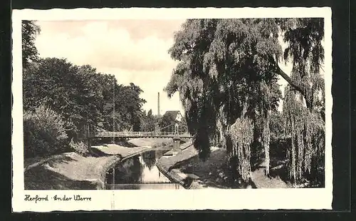 AK Herford, Partie an der Werre