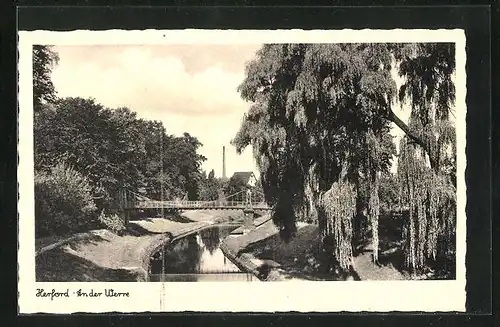 AK Herford, Partie an der Werre