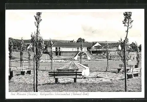 AK Bad Münder, Heilquellen-Schwimmbad (Rohmel-Bad)