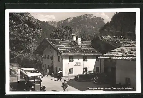 AK Bad Reichenhall, Gasthaus Mauthäusl