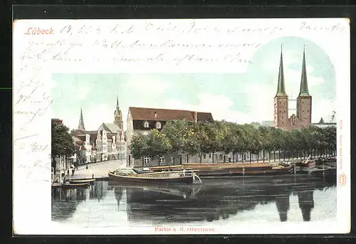 AK Lübeck, Partie an der Obertrave