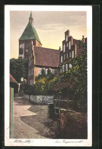 AK Mölln, Partie am Ziegenmarkt