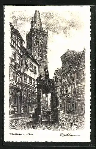 AK Wertheim a. Main, Engelsbrunnen