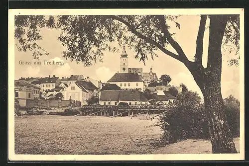 AK Freiberg, Blick zur Kirche