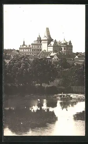 AK Prelovc, Ortspartie aus der Vogelschau