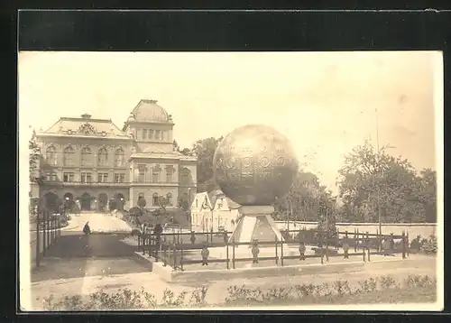 AK Leitomischl / Litomysl, Denkmal Jan Amos Komenský