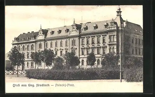 AK Uherské Hradiste, Palacký-Platz