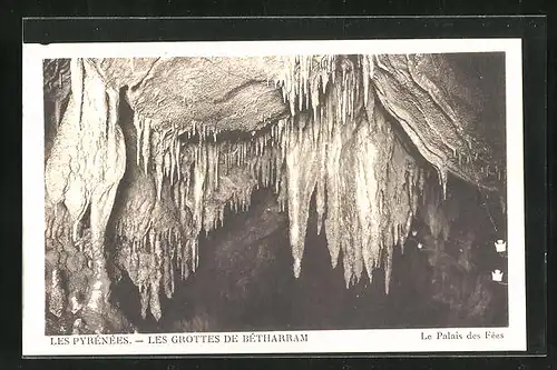 AK Les Pyrenees, Grottes de Betharram, le Palais des Fees, Höhle