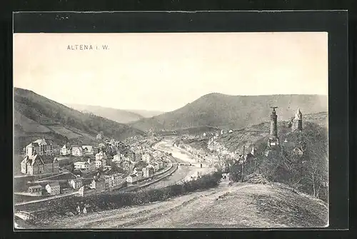 AK Altena i. W., Gesamtansicht