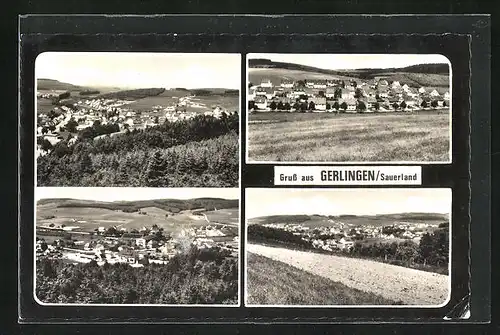 AK Gerlingen / Sauerland, Panorama