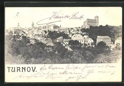 AK Turnau / Turnov, Panorama