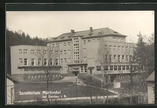 AK Zwickau i.B. / Cvikov, Sanatorium Martinstal