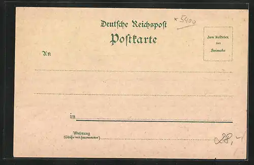 Lithographie Coblenz, Gesamtansicht, Burg m. Mosel, Schiffsbrücke und Schloss