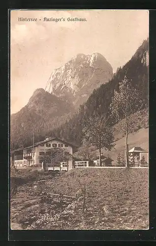 AK Ramsau, Auzinger's Gasthaus